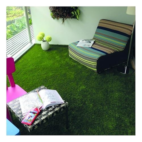 DIGIPLASTICS Rasenteppich Belfast Dicke 8 mm 3 x 3 Meter Farbe: von DIGIPLASTICS