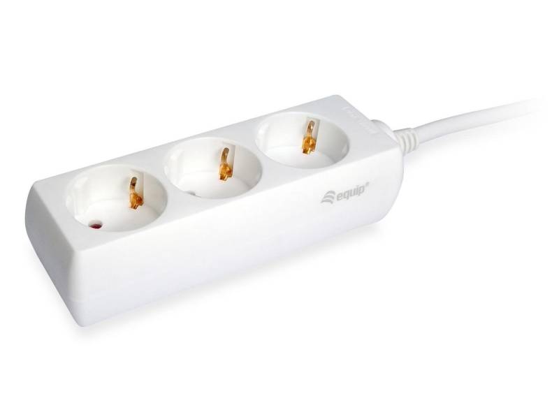 DIGITAL DATA EQUIP Steckdosenleiste 3-Outlet Power Strip Steckdosenleiste von DIGITAL DATA