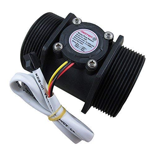 DIGITEN G2" 2 inch Water Flow Sensor, Food-Grade Hall Effect Sensor Flow Meter Flowmeter Control 10-200L/min - Arduino, Raspberry Pi, and Reverse Osmosis Filter Compatible DIGITEN G2" 2 inch Water Flow Sensor, Food-Grade Hall Effect Sensor Flow Meter Flowmeter Control 10-200L/min - Arduino, Raspberry Pi, and Reverse Osmosis Filter Compatible von DIGITEN