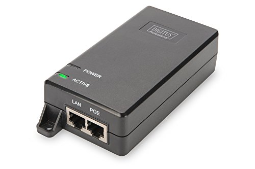 DIGITUS PoE+ Injektor - IEEE802.3at - Gigabit Ethernet - 30 Watt - max. 55 Volt - Stromversorgung Pin 4/5(+) & 7/8(-) DIGITUS PoE+ Injektor - IEEE802.3at - Gigabit Ethernet - 30 Watt - max. 55 Volt - Stromversorgung Pin 4/5(+) & 7/8(-) von DIGITUS