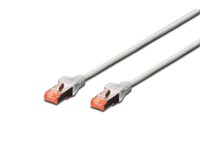 ASSMANN Electronic 25 m CAT6 FTP 25 m CAT6 SF/UTP (S-FTP) grau Netzwerk-Kabel – Netzwerk-Kabel (25 m, Cat6, SF/UTP (S-FTP), RJ-45, RJ-45, grau) von DIGITUS