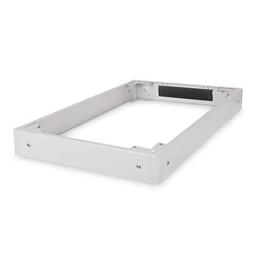 DIGITUS 10 cm Sockel für Unique & Dynamic Basic Netzwerkschränke / Unique Serverschränke von DIGITUS, 60 x 100 cm, auf 20 cm Höhe erweiterbar, Grau von DIGITUS