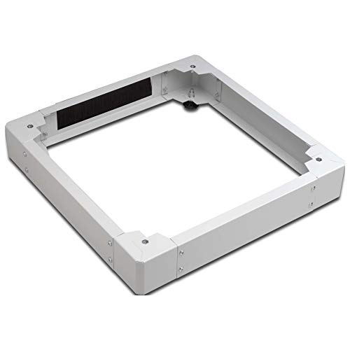 DIGITUS 10 cm Sockel für Unique & Dynamic Basic Netzwerkschränke / Unique Serverschränke von DIGITUS, 80 x 100 cm, auf 20 cm Höhe erweiterbar, Grau von DIGITUS