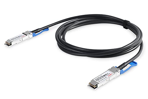 DIGITUS Universal DAC-Kabel - QSFP28-100 Gbit/s - Netzwerkkabel - Direct Attach Cable - Direct Attach Copper - kompatibel zu SFF-8665 - AWG30-2m - Schwarz von DIGITUS