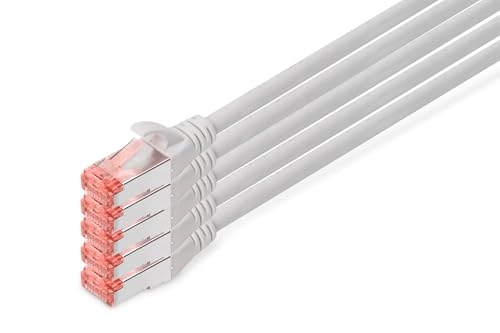 Assmann cat 6 s-ftp patch cable cu lszh awg 27/7 length 20m 5pack (DK-1644-200-5) Assmann cat 6 s-ftp patch cable cu lszh awg 27/7 length 20m 5pack (DK-1644-200-5) von DIGITUS