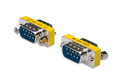 DIGITUS D-Sub 9 Gender-Changer - Adapter - 9-Pin Kupplung - Stecker zu Stecker - RS-232 - RS-485 - TTL - Metallgehäuse DIGITUS D-Sub 9 Gender-Changer - Adapter - 9-Pin Kupplung - Stecker zu Stecker - RS-232 - RS-485 - TTL - Metallgehäuse von DIGITUS