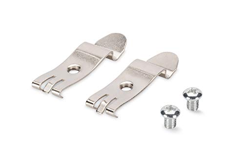 DIGITUS DIN-Rail Adapter Für Desktop Patch-Panel - Hutschienen-Montage - 1 Set = 2 Metall-Clips - Metall von DIGITUS