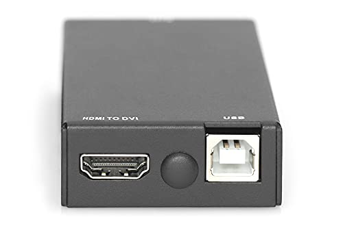DIGITUS DVI-Dongle für modulare KVM-Konsolen, RJ45 auf DVI von DIGITUS