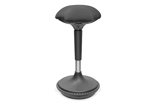 DIGITUS Ergonomischer Hocker / Stehhilfe, höhenverstellbar mit Gasdruckfeder von DIGITUS