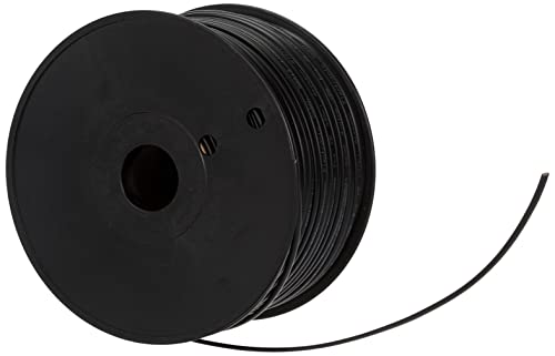 DIGITUS Flachband-Telefonkabel - 4-adrig - 100 m auf Trommel - AWG 26 - ungeschirmt - CCA - für modular oder TAE-Anlagen - schwarz von DIGITUS