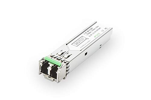 DIGITUS Gigabit SFP Modul, Mini GBIC, Singlemode, LC Duplex, 1550 nm, 80 km, 1.25 Gbit/s DIGITUS Gigabit SFP Modul, Mini GBIC, Singlemode, LC Duplex, 1550 nm, 80 km, 1.25 Gbit/s von DIGITUS