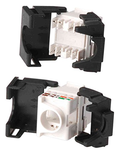DIGITUS Keystone-Modul Cat-5e Ungeschirmt - RJ45-Buchse - 100 MHz 1GBase-T - AWG 26-22 - Werkzeugfreie Montage - Weiß DIGITUS Keystone-Modul Cat-5e Ungeschirmt - RJ45-Buchse - 100 MHz 1GBase-T - AWG 26-22 - Werkzeugfreie Montage - Weiß von DIGITUS