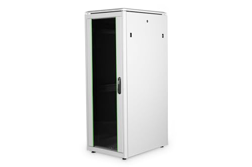 DIGITUS Netzwerkschrank - 19-Zoll Rack 32HE - 60x80 cm - Unique Serie - Traglast 800 kg - Nutztiefe 743 mm - Grau DIGITUS Netzwerkschrank - 19-Zoll Rack 32HE - 60x80 cm - Unique Serie - Traglast 800 kg - Nutztiefe 743 mm - Grau von DIGITUS