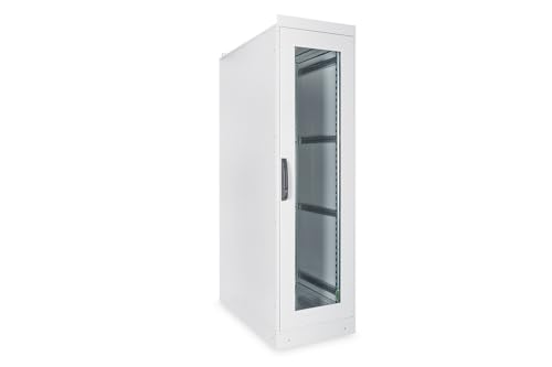 DIGITUS Netzwerk-Schrank 19-Zoll 42HE - 60x120 cm - Industrie Serie - Traglast 1500 kg - Nutztiefe 1060 mm - Grau von DIGITUS