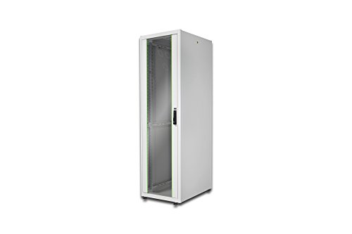 DIGITUS Netzwerkschrank - 19-Zoll Rack 42HE - 60x80 cm - Dynamic Basic Serie - Traglast 600 kg - Nutztiefe 750 mm - Grau von DIGITUS