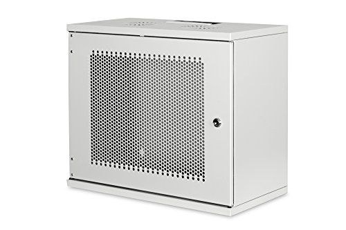 DIGITUS Netzwerk-Schrank 19 zoll 9 HE - unmontiert - Wandmontage - 400 mm Tiefe - Traglast 60 kg - Perforierte Tür DIGITUS Netzwerk-Schrank 19 zoll 9 HE - unmontiert - Wandmontage - 400 mm Tiefe - Traglast 60 kg - Perforierte Tür von DIGITUS