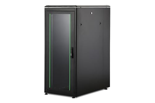 DIGITUS Netzwerkschrank - 19-Zoll Rack 26HE - 60x100 cm - Unique Serie - Traglast 800 kg - Nutztiefe 943 mm - Schwarz DIGITUS Netzwerkschrank - 19-Zoll Rack 26HE - 60x100 cm - Unique Serie - Traglast 800 kg - Nutztiefe 943 mm - Schwarz von DIGITUS