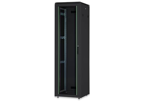 DIGITUS Netzwerkschrank - 19-Zoll Rack 26HE - 60x80 cm - Unique Serie - Traglast 800 kg - Nutztiefe 743 mm - Schwarz DIGITUS Netzwerkschrank - 19-Zoll Rack 26HE - 60x80 cm - Unique Serie - Traglast 800 kg - Nutztiefe 743 mm - Schwarz von DIGITUS