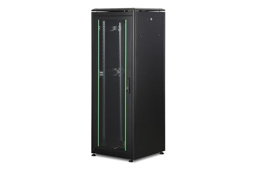 DIGITUS Netzwerkschrank - 19-Zoll Rack 32HE - 60x60 cm - Unique Serie - Traglast 800 kg - Nutztiefe 543 mm - Schwarz DIGITUS Netzwerkschrank - 19-Zoll Rack 32HE - 60x60 cm - Unique Serie - Traglast 800 kg - Nutztiefe 543 mm - Schwarz von DIGITUS