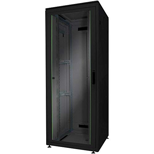 DIGITUS Netzwerkschrank - 19-Zoll Rack 32HE - 80x80 cm - Unique Serie - Traglast 800 kg - Nutztiefe 743 mm - Schwarz DIGITUS Netzwerkschrank - 19-Zoll Rack 32HE - 80x80 cm - Unique Serie - Traglast 800 kg - Nutztiefe 743 mm - Schwarz von DIGITUS