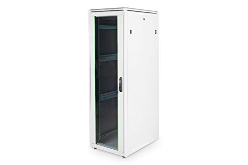 DIGITUS Netzwerkschrank - 19-Zoll Rack 36HE - 60x80 cm - Unique Serie - Traglast 800 kg - Nutztiefe 743 mm - Grau DIGITUS Netzwerkschrank - 19-Zoll Rack 36HE - 60x80 cm - Unique Serie - Traglast 800 kg - Nutztiefe 743 mm - Grau von DIGITUS