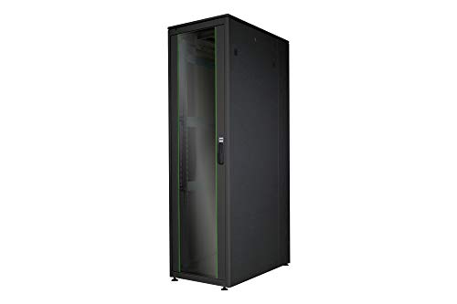 DIGITUS Netzwerkschrank - 19-Zoll Rack 42HE - 60x100 cm - Unique Serie - Traglast 800 kg - Nutztiefe 943 mm - Schwarz DIGITUS Netzwerkschrank - 19-Zoll Rack 42HE - 60x100 cm - Unique Serie - Traglast 800 kg - Nutztiefe 943 mm - Schwarz von DIGITUS