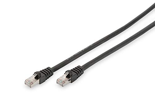 Digitus Cat 6 S-FTP Patchkabel, 1 m, AWG 27/7, LSZH, schwarz von DIGITUS