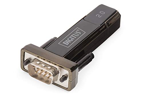DIGITUS USB auf Seriell Adapter - RS232 Konverter - USB 2.0 Typ-A zu DSUB 9M - PL2303GT Chipsatz - Inkl. 80 cm Kabel DIGITUS USB auf Seriell Adapter - RS232 Konverter - USB 2.0 Typ-A zu DSUB 9M - PL2303GT Chipsatz - Inkl. 80 cm Kabel von DIGITUS