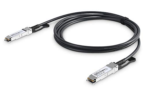 DIGITUS Universal DAC-Kabel - QSFP+ - 40 Gbit/s - Netzwerkkabel - Direct Attach Cable - Direct Attach Copper - Multimode - IEEE P802.3ba - Vier Vollduplex-Kanäle - 3m - Schwarz von DIGITUS