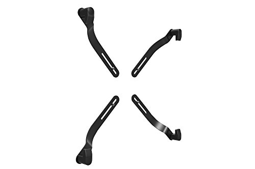 DIGITUS VESA-Adapter 75x75, 100x100 - Für Monitore ohne VESA Aufnahme - Bis 8 kg - Bis 30 Zoll - Schwarz, 25 x 22 x 6.3 cm von DIGITUS