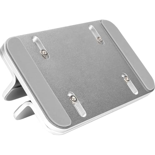 DIGITUS vertikaler Notebook-Ständer – Variable Größe 7,7-40 mm – Silikon-Pads im Inneren – Anti-Rutschpads – Zeitloses Aluminium-Design – Silber DIGITUS vertikaler Notebook-Ständer – Variable Größe 7,7-40 mm – Silikon-Pads im Inneren – Anti-Rutschpads – Zeitloses Aluminium-Design – Silber von DIGITUS