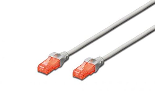 Digitus DK – 1612–200 20 m Cat6 U/UTP (UTP) grau, rot Kabel von DIGITUS