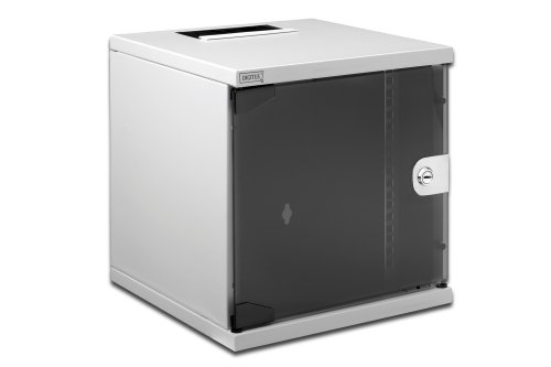 Wandschrank SoHo Compact Serie - 320 x 340 mm (BxT), 6HE, Digitus® [DN-10-05U-1] von DIGITUS