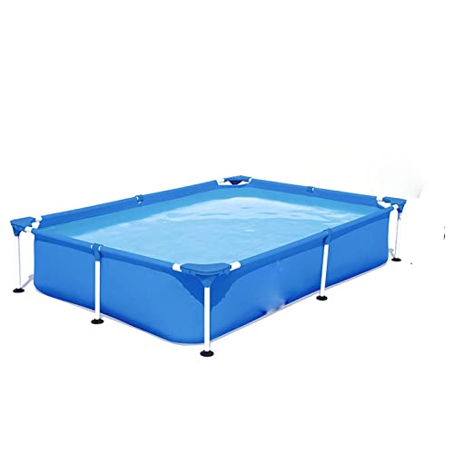 DIGJOBK Planschbecken Steel Frame Swimming Pool Easy Set Above Ground Outdoor Water Tank for Family Hot Summer von DIGJOBK