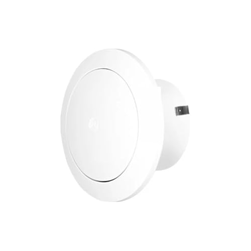 DIGNIFE Dachventilator, Runder Presslufteinlass, einstellbarer Abluftauslass, staubdichtes Frischluftsystem mit gefilterten Rückluftauslassöffnungen(100mm) von DIGNIFE