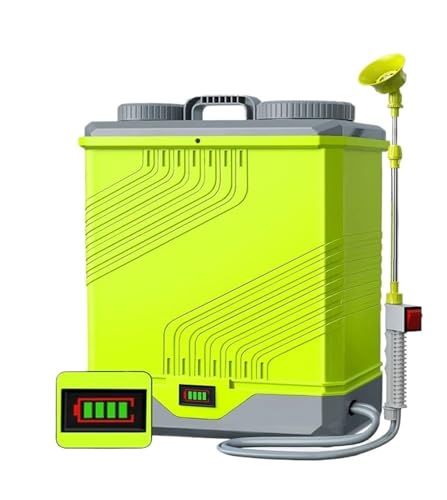 DIGNIFE Elektrisches Sprühgerät, Elektrisches Sprühgerät der dritten Generation, intelligenter Hochdruckspender mit Anzeige des Stromniveaus von DIGNIFE