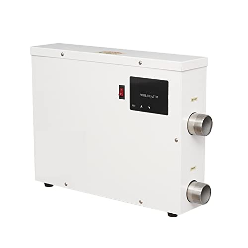 DIGNIFE Poolheizung, Schwimmbadheizung Thermostat Wasserbehandlungszirkulation Heizung Badewanne Einweichenpool Fischteich Touchsbildschirm Erwärmung for Badewannen und Spas(PHS-9) von DIGNIFE