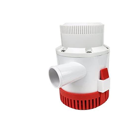Druckerhöhungspumpe, 3700GPH Large Flow DC 12V 24V Bilgenpumpe Elektrische Wasserpumpe for Bootszubehör, Tauchboot Wasserpumpe 3700 12 24 V(12v) von DIGNIFE