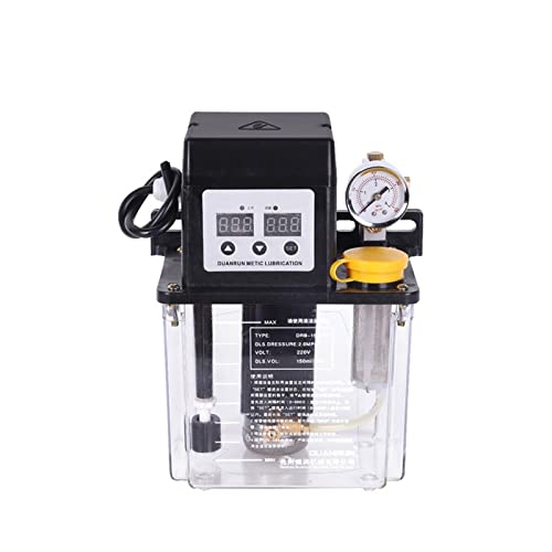 Druckerhöhungspumpe, Elektrische Getriebeschmierölpumpe CNC-Werkzeugmaschine Betankungspumpe Getriebe Druckentlastung Automatischer Öler CNC-Öler(Resistance type,12V) von DIGNIFE