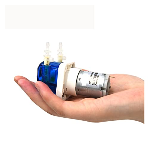Druckerhöhungspumpe, Schlauchpumpe 12 V Kleine Pumpe Selbstansaugende Pumpe Kleine Pumpe Mini-Labor-Mikro-Wasserpumpe(100-st3 24v) von DIGNIFE