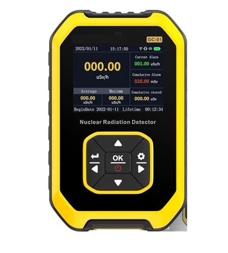 GC-01 Geiger counter Nuclear Radiation Detector with X-ray γ-ray β-ray Radioactivity Tester Marble Detector GC-01 Geiger counter Nuclear Radiation Detector with X-ray γ-ray β-ray Radioactivity Tester Marble Detector von DIGNIFE