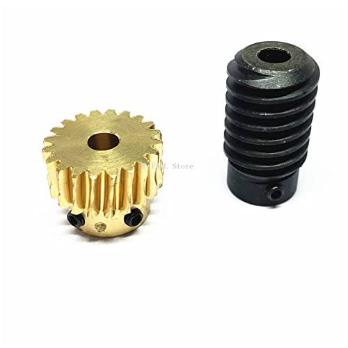 Gleichstrommotor, 1m Wurm Getriebe Reduzierer EINSTELLEN Selbstverriegelung 1:10 1:20 6mm 8mm. Right Winkel Umkehrgetriebe Eckgetriebe(8mm and 8mm,1 Ratio 20) von DIGNIFE