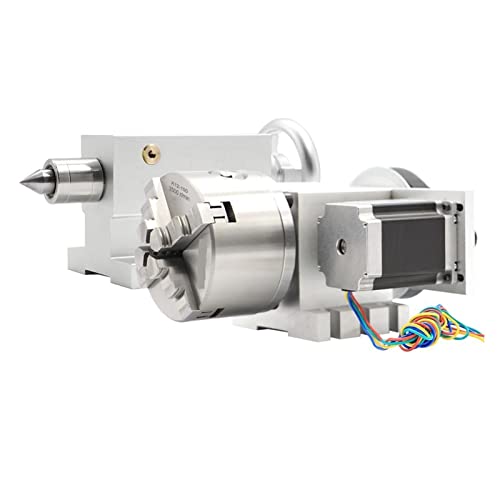 Gleichstrommotor, 4 Kiefer 100mm 4. Achse+Heckstock CNC Teilen der Kopfdrehung Achse/ein Achse Kit for Mini CNC Router/Graveurholz -Holz -Gravur Gleichstrommotor, 4 Kiefer 100mm 4. Achse+Heckstock CNC Teilen der Kopfdrehung Achse/ein Achse Kit for Mini CNC Router/Graveurholz -Holz -Gravur von DIGNIFE