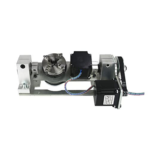 Gleichstrommotor, Mittelhöhe 5 5mm CNC Drehachse 4 Kiefer Chuck 60 mm for 5 Achse CNC Router -Gravurmaschine von DIGNIFE