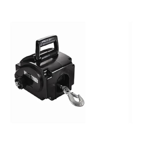 Kabeltrommel， 2000lb-3000lb 12V 24V Tragbare Elektrische Winde Auto Lkw Auto Bar Anhänr Hand Werkzeug Puller Stahl Draht Seil(50010018 2000LB 12V) von DIGNIFE