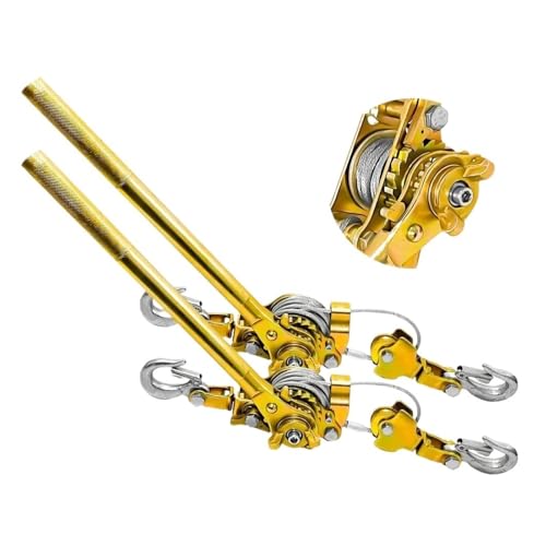 Kabeltrommel, Hochleistungs-Kombiseilwinde, 2 Tonnen, Doppeltriebe, Power Puller, 4400 lb, 6,56 ft, Kabel, Handhebelwerkzeug Kabeltrommel, Hochleistungs-Kombiseilwinde, 2 Tonnen, Doppeltriebe, Power Puller, 4400 lb, 6,56 ft, Kabel, Handhebelwerkzeug von DIGNIFE