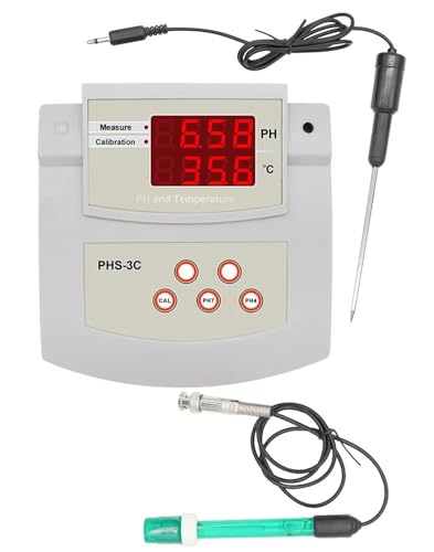 PHS-3C 2-in-1-PH-Desktop-Säuremessgerät mit automatischer Kalibrierung, PH/Temp-Multiparameter-Tester, Labor-Wasserqualitätsanalysator von DIGNIFE