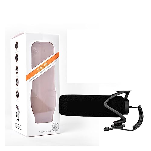 Soundkarten-Kit, CVM-V30LITE Kameramikrofon Supernieren-DSLR-Mikrofon Geräuscharmes Richtrohrmikrofon(Rose Red) von DIGNIFE