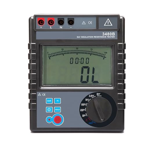 Widerstandsprüfer, ETCR3480B Isolationswiderstandstester Digital von DIGNIFE