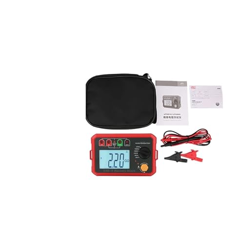 Widerstandsprüfer, Isolationswiderstandstester UT501 UT502 Digitalvoltmeter Ohmmeter Megohmmeter Professioneller Ohmmeter-Tester(502C) von DIGNIFE